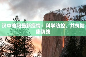 汉中略阳最新疫情：科学防控，共筑健康防线