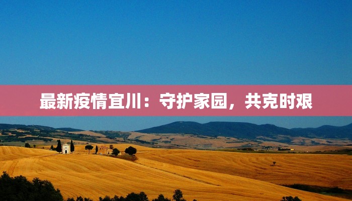 最新疫情宜川：守护家园，共克时艰